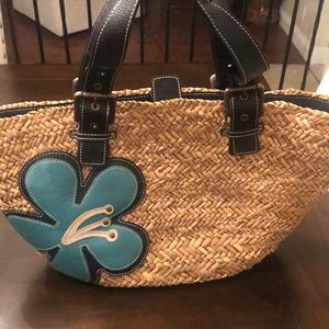 Brand New Tommy Bahama Straw Tote